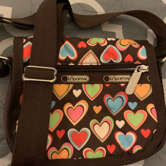 Lesportsac Small Heart Crossbody Purse - Picture 5 of 5
